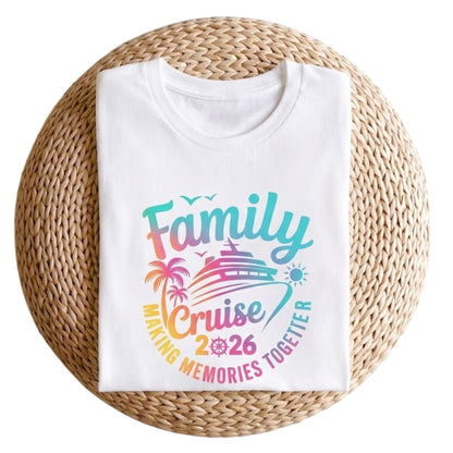 Matching Making Memories Together Family Cruise Vacation T Shirts, Family Cruise Vacation Shirts ET0073