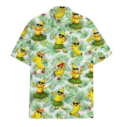 Funny Banana Dancing Hawaiian Shirt For Men Women, Tropical Banana Hawaiian Shirts HE0171