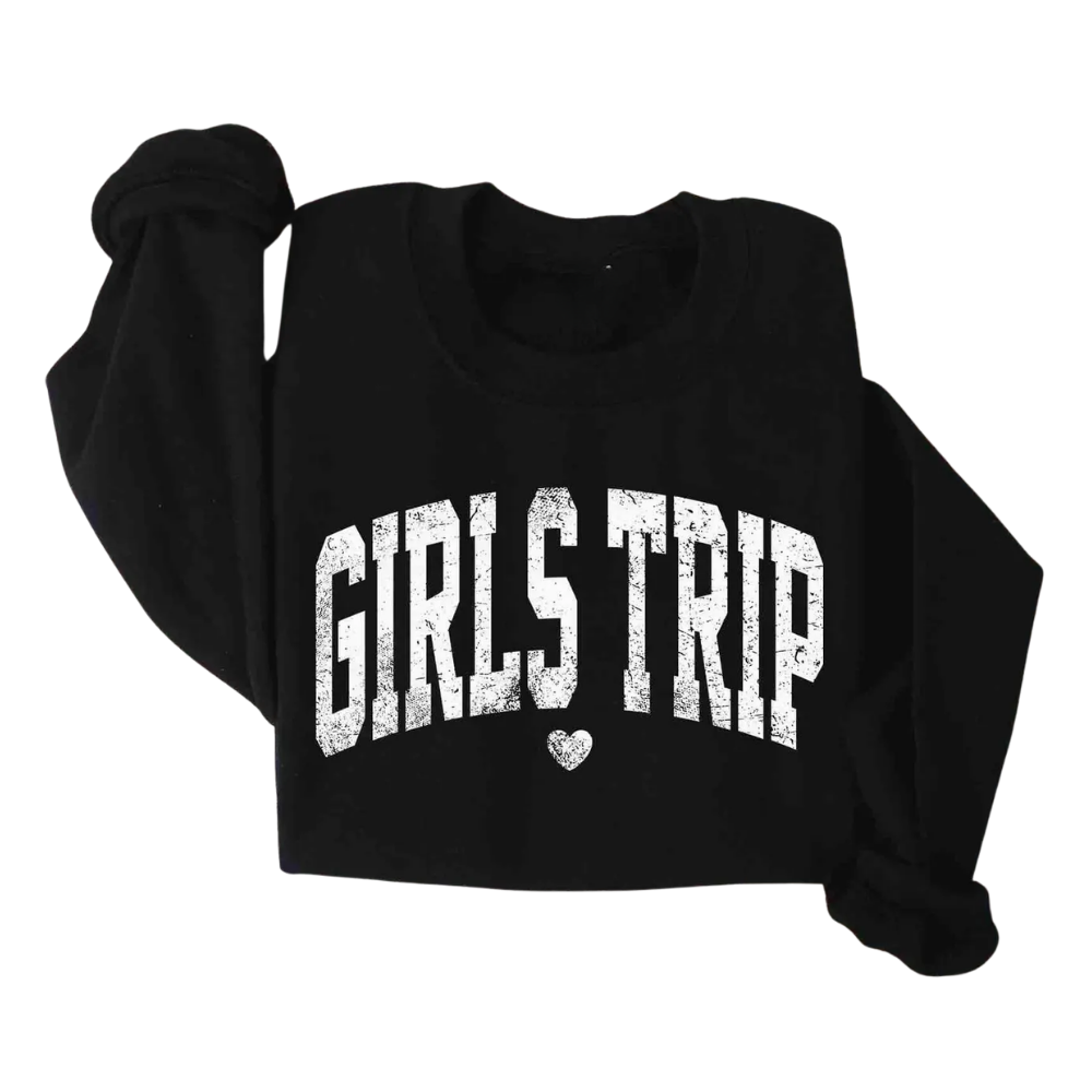 Girls Trip Sweatshirts, Girls Trip Vacation Sweatshirt 2D1042