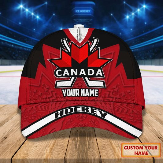 Canadian Hockey Love Ball Cap CA0398