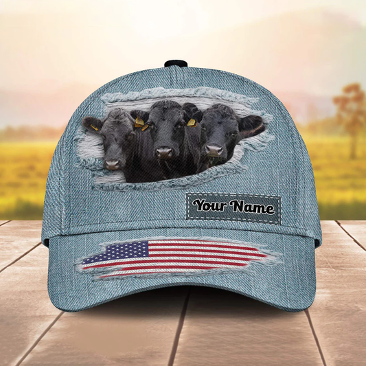 Dexter Jeans Pattern Customized Name Cap CA0153