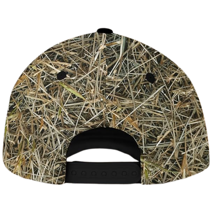 Custom US Flag Duck Hunting Baseball Cap, Custom Camo Duck Caps For Hunters CP0535