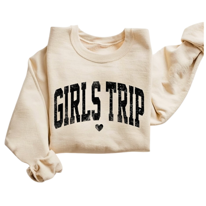 Girls Trip Sweatshirts, Girls Trip Vacation Sweatshirt 2D1042