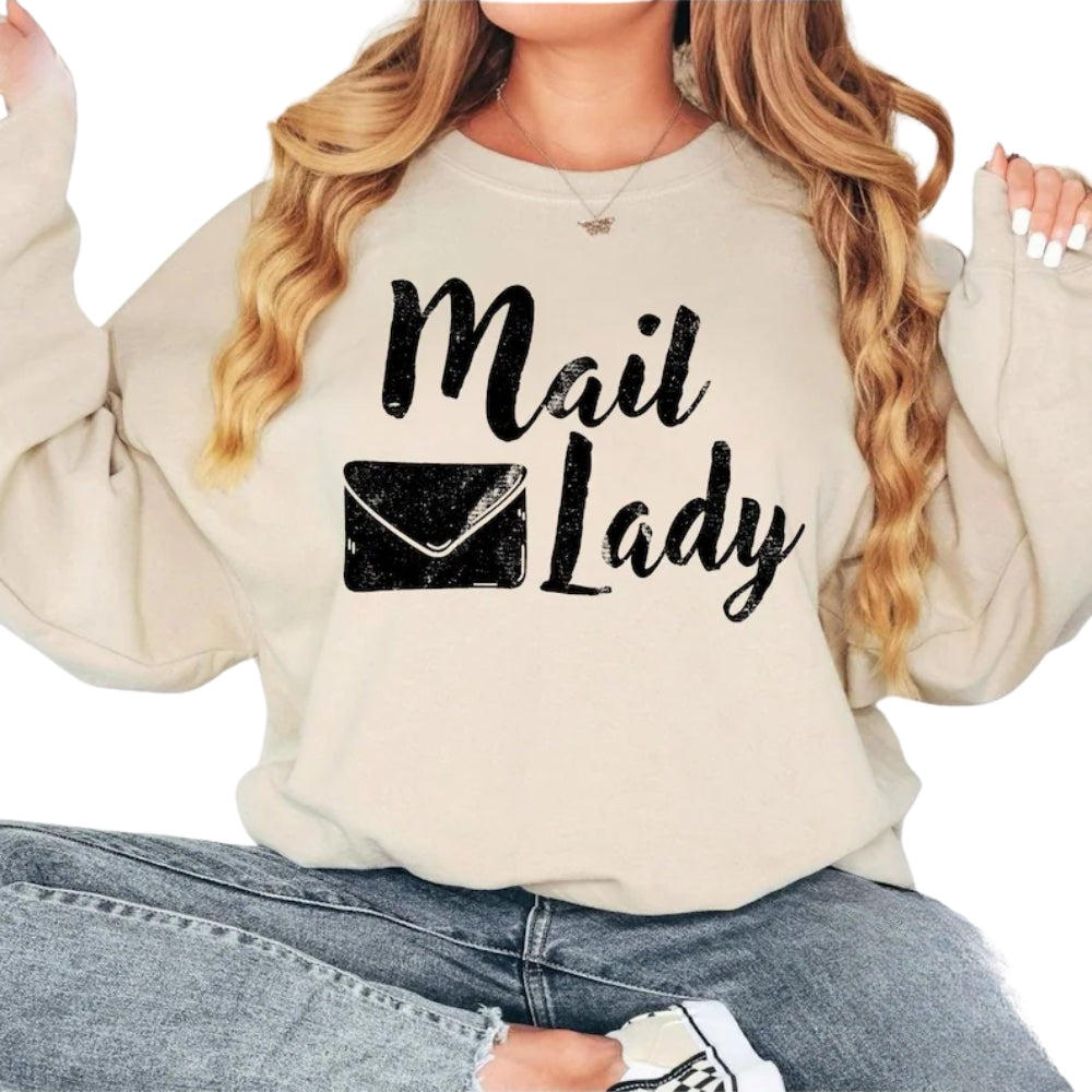 Mail Lady Sweatshirt, Postal Worker Sweatshirt 2D0669
