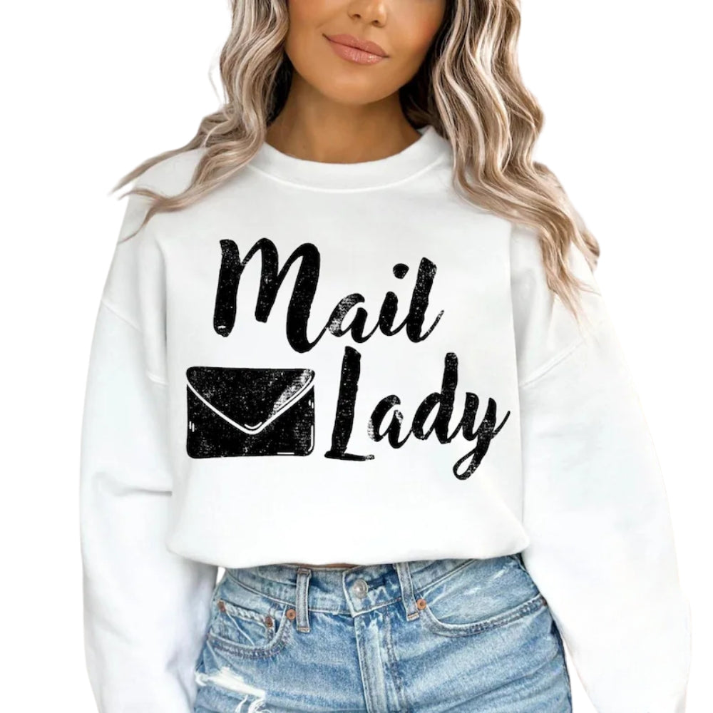 Mail Lady Sweatshirt, Postal Worker Sweatshirt 2D0669