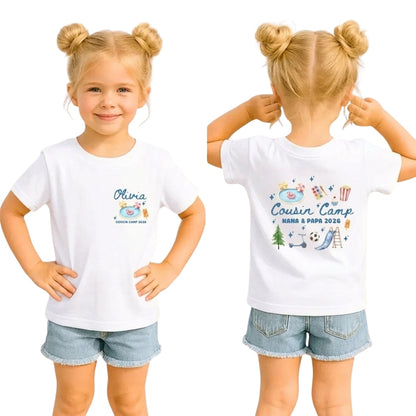 Personalized Cousin Camp Matching T Shirts, Custom Matching Cousin Camping Shirts For Family ET0783