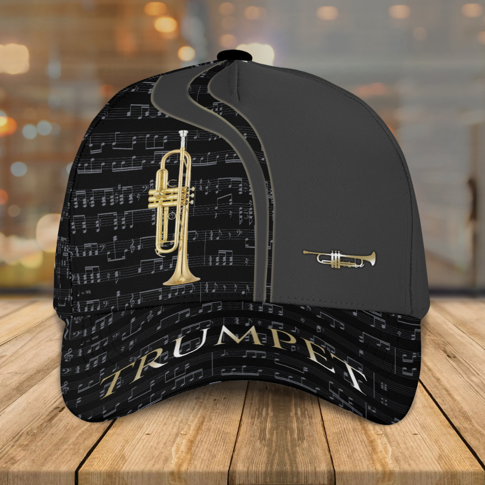 Trumpet Classic Cap Trumpet 3D Baseball Cap CA0234