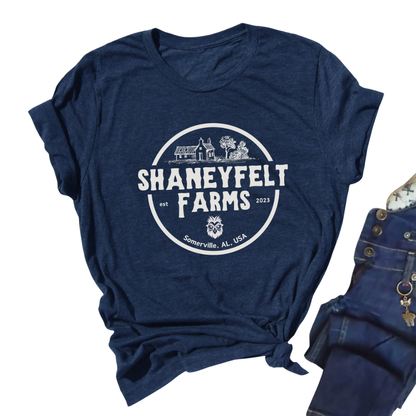 Custom Family Name Farrms Matching T Shirt, Personalized Farms Family Shirt ET1300