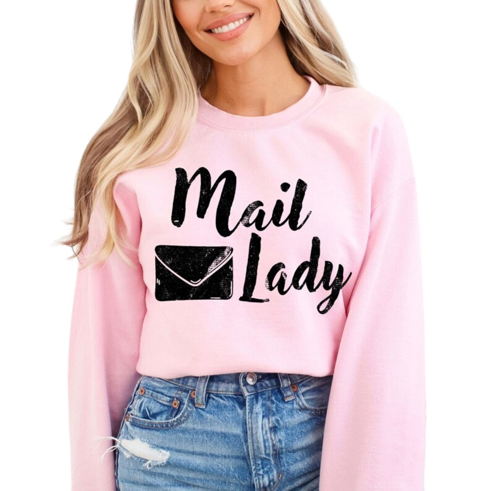 Mail Lady Sweatshirt, Postal Worker Sweatshirt 2D0669