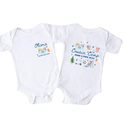 Personalized Cousin Camp Matching T Shirts, Custom Matching Cousin Camping Shirts For Family ET0783