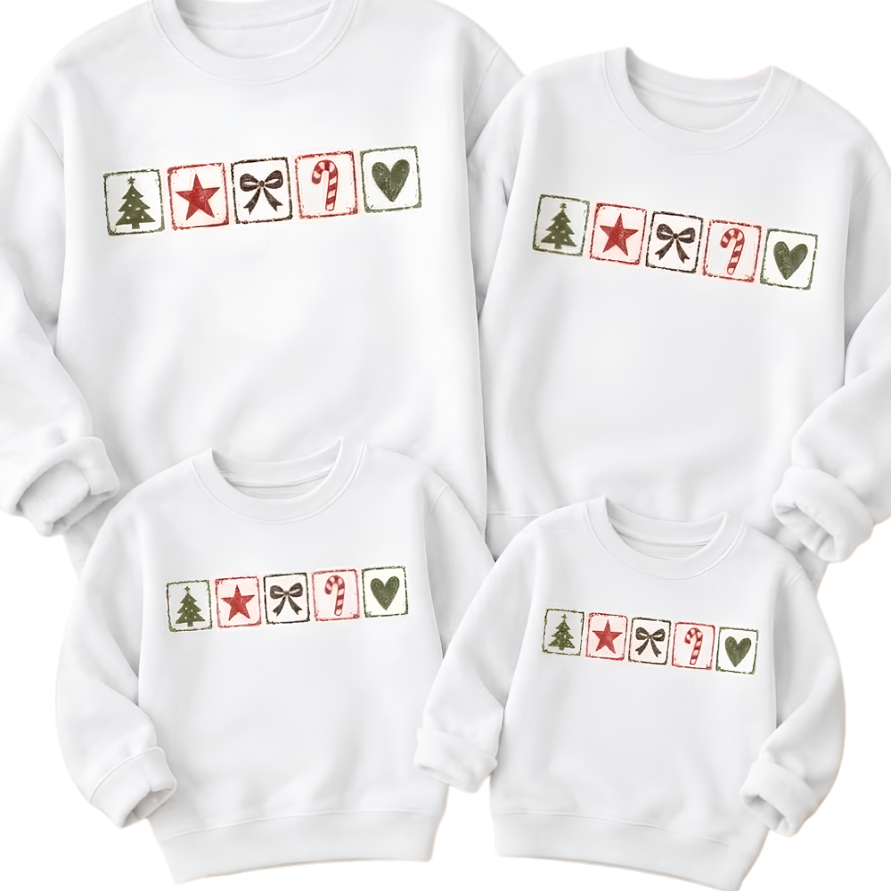 Christmas Family Matching Sweatshirt, Chirstmas Family Sweater ET1660