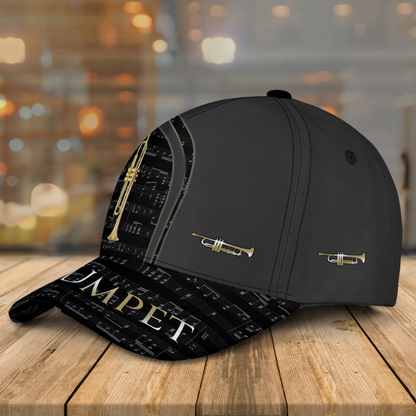 Trumpet Classic Cap Trumpet 3D Baseball Cap CA0234
