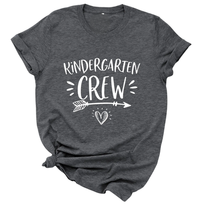 Kindergarten Crew Matching T Shirt For Teacher, Kindergarten Teacher Matching Shirts ET1046
