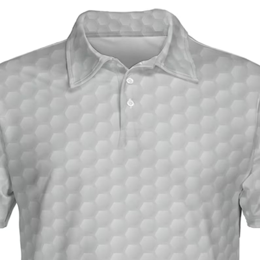 Best Dad By Par Custom Kid Name Golf Polo Shirt White, Custom Father's Day Golf Shirts For Dad GE0394