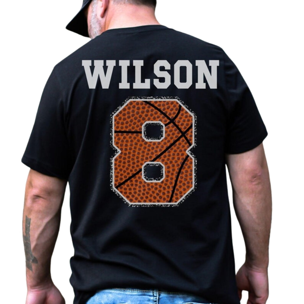 The Final Quarter Custom Senior Night Basketball Matching Family T Shirts, Personalized Basketball Graduation Matching Shirts For Family ET0497
