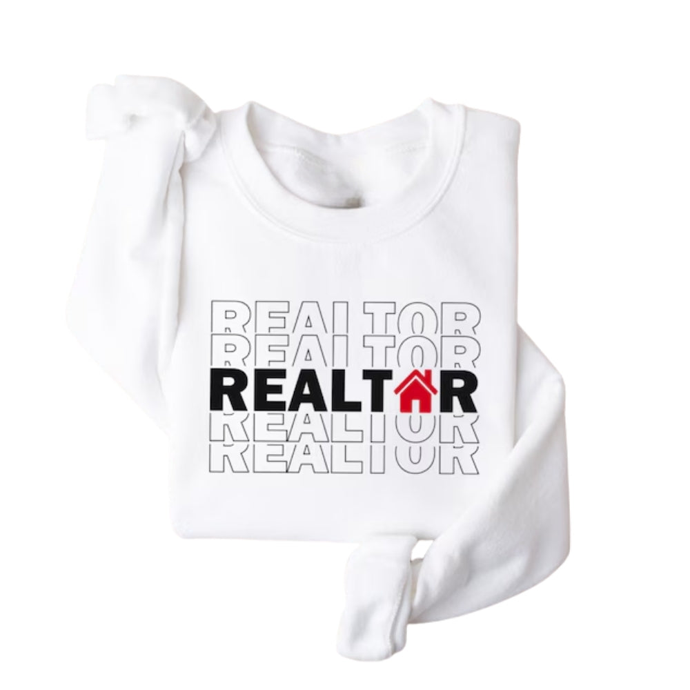 Realtor Sweatshirt For Women, Real Estate Agent Sweatshirt 2D0765