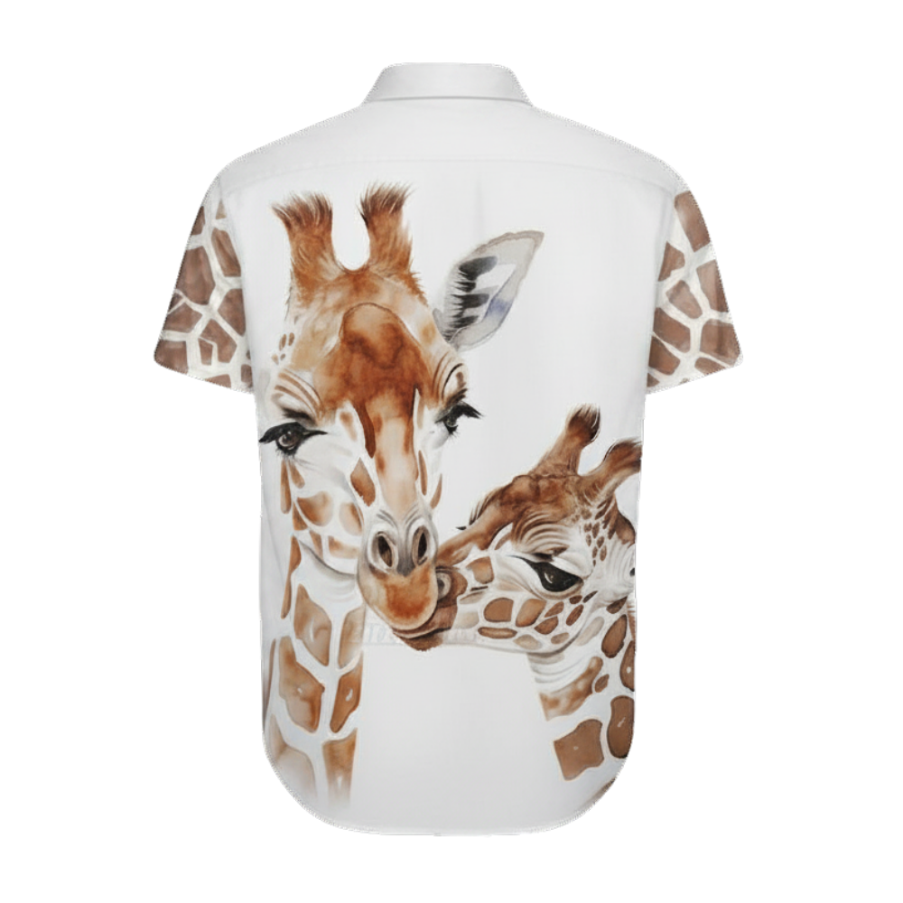 Giraffe Hawaiian Shirt For Men And Women, Giraffe Hawaiian Shirt HE0355