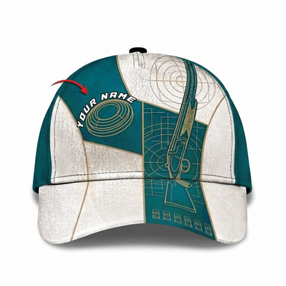 Custom Trap Shooting Clay Baseball 3D Printed Cap, Custom Shooting Lover Cap Hat CP0721