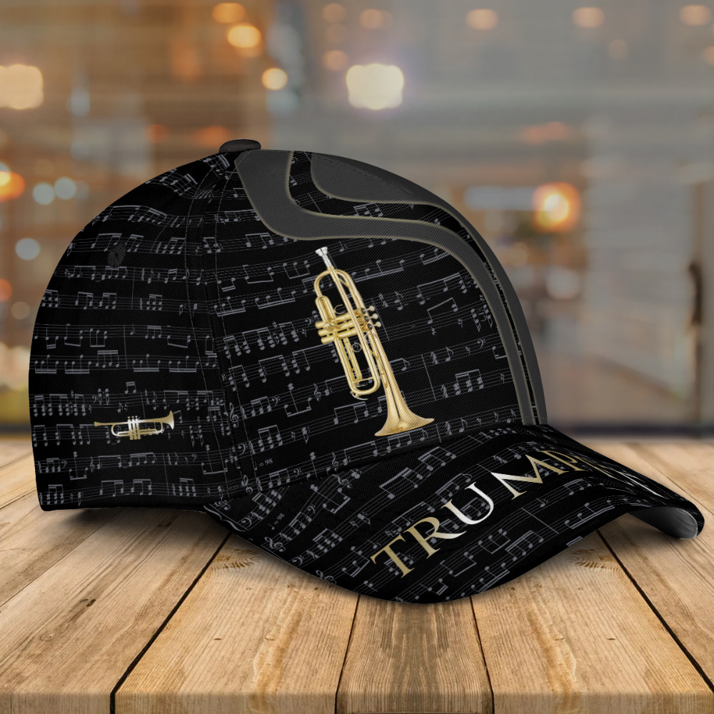 Trumpet Classic Cap Trumpet 3D Baseball Cap CA0234