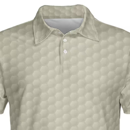 Best Dad By Par Custom Kid Name Golf Polo Shirt White, Custom Father's Day Golf Shirts For Dad GE0394