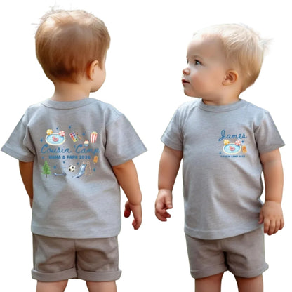 Personalized Cousin Camp Matching T Shirts, Custom Matching Cousin Camping Shirts For Family ET0783