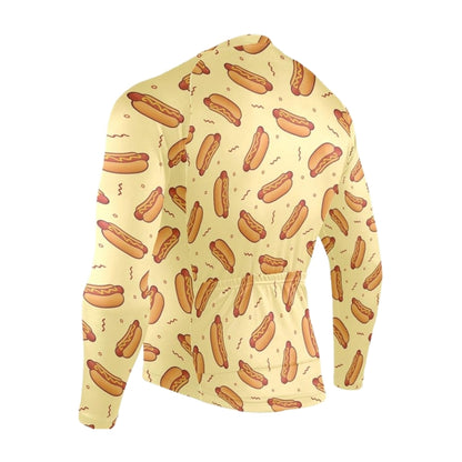 Men's Hot Dog Cycling Long Sleeve Jerseys, Hot Dog Cycling Jerseys CZ0137
