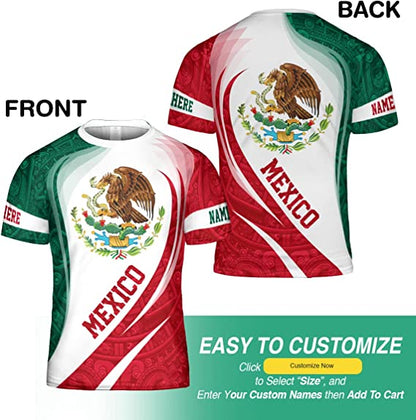 Mexico Shirt, Personalized Mexican Hoodie, Custom Mexico Hoodie, Mexico Soccer Jersey Custom Hoodies TO3062