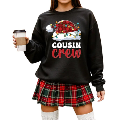 Cousin Crew Christmas Sweatshirt For Women, Matching Family Christmas Sweatshirt 2D0339