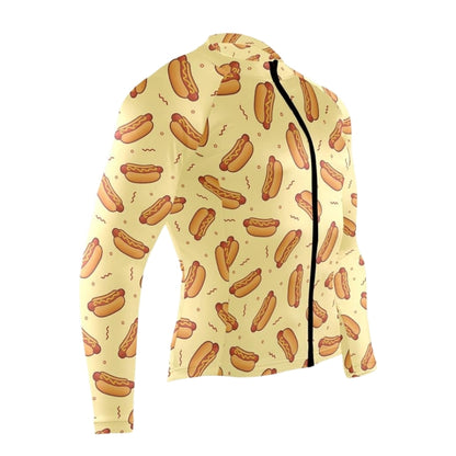 Men's Hot Dog Cycling Long Sleeve Jerseys, Hot Dog Cycling Jerseys CZ0137