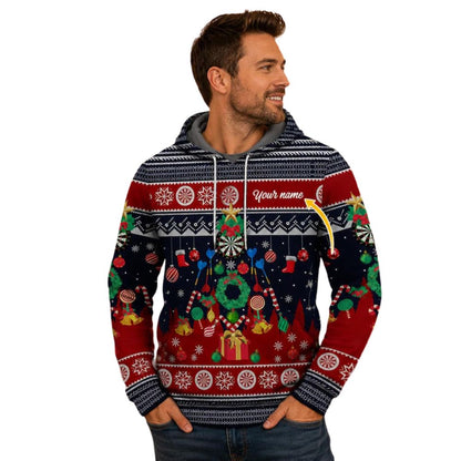 Custom Name Christmas Hoodie For Men Women, Personalized Christmas Hoodies 2D1115