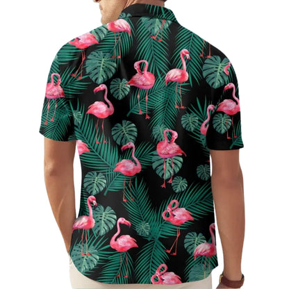 Tropical Flamingo Hawaiian Shirt For Men Women, Famingo Lover Hawaiian Shirts HE0175
