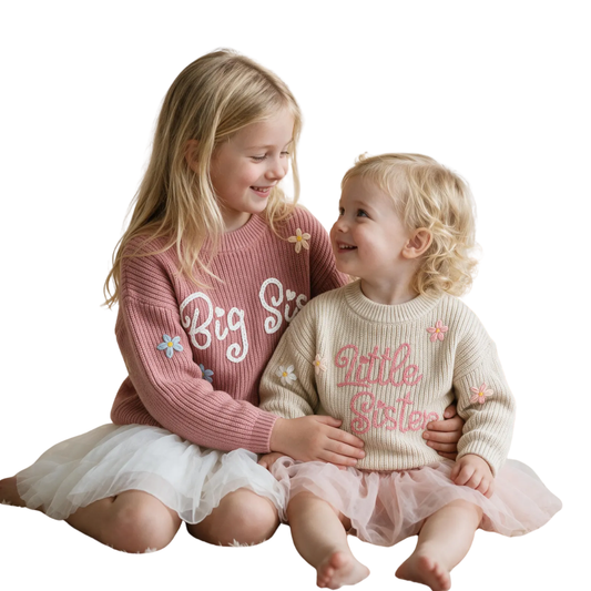 Baby Embroidered Knit Sweater BB0901