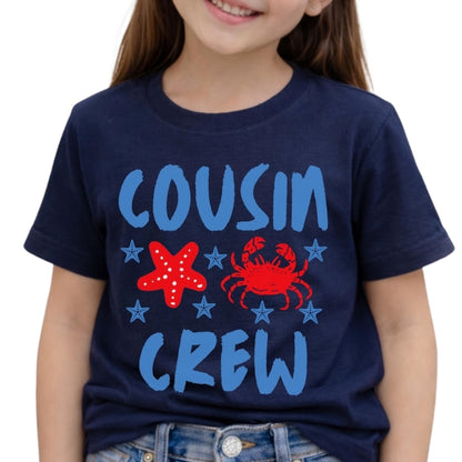 Matching Cousin Crew Beach T Shirt, Cousin Beach Vacation Matching Shirts ET0784