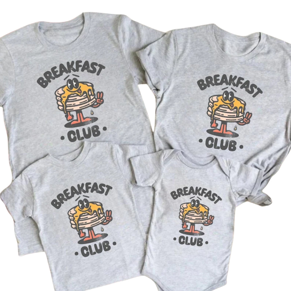 Breakfast Club Pancake Family Matching T Shirt, Matching Pancake Family Shirts ET1040