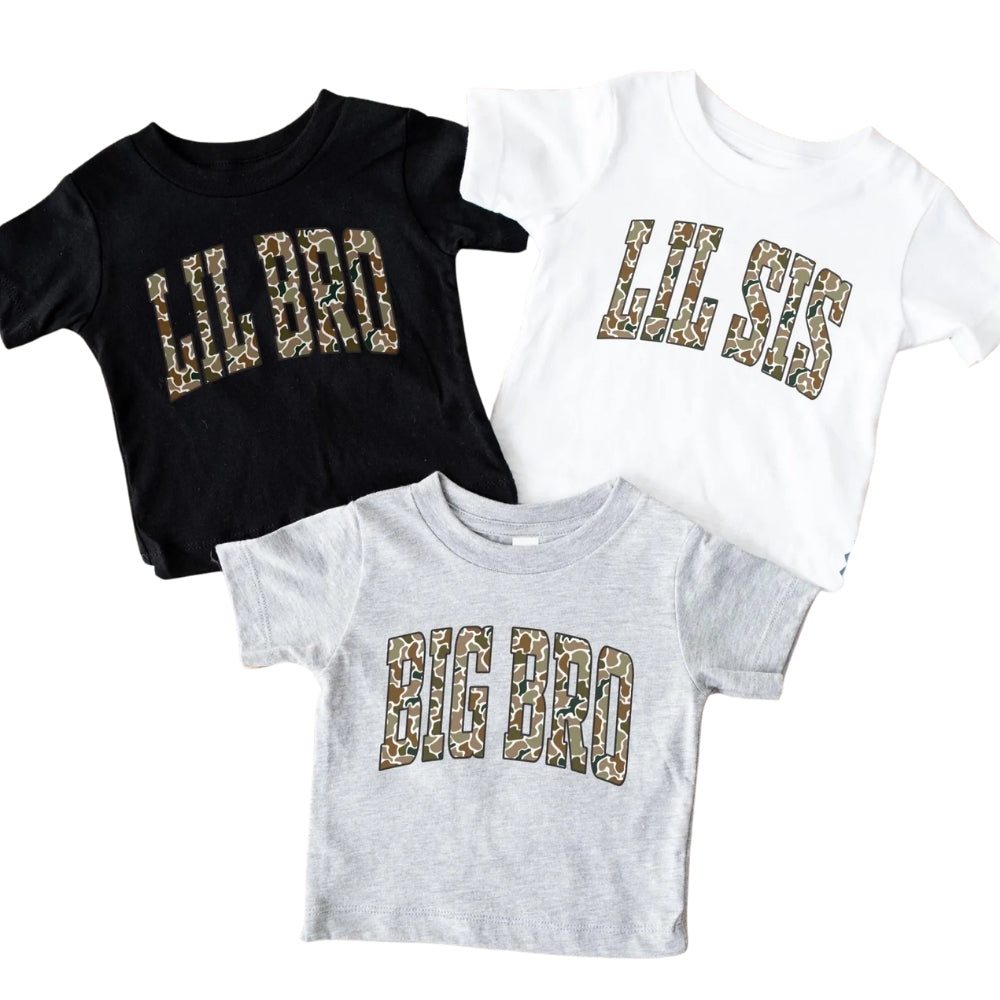 Personalized Matching Family Camo T Shirts, Custom Camouflage Matching Shirts For Family ET0372