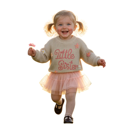Baby Embroidered Knit Sweater BB0901