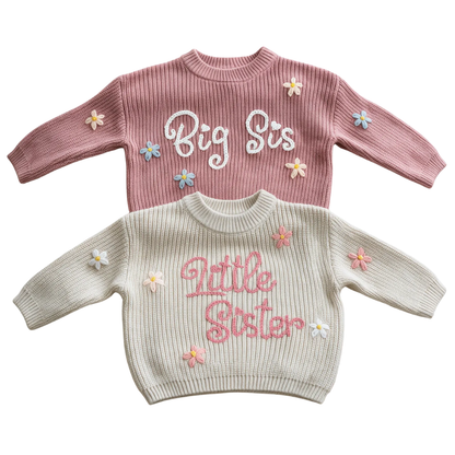 Baby Embroidered Knit Sweater BB0901