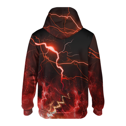 Custom Rider Thunder Men's Motocross Hoodie, Custom Thunder Dirt Bike Hoodies MZ0124
