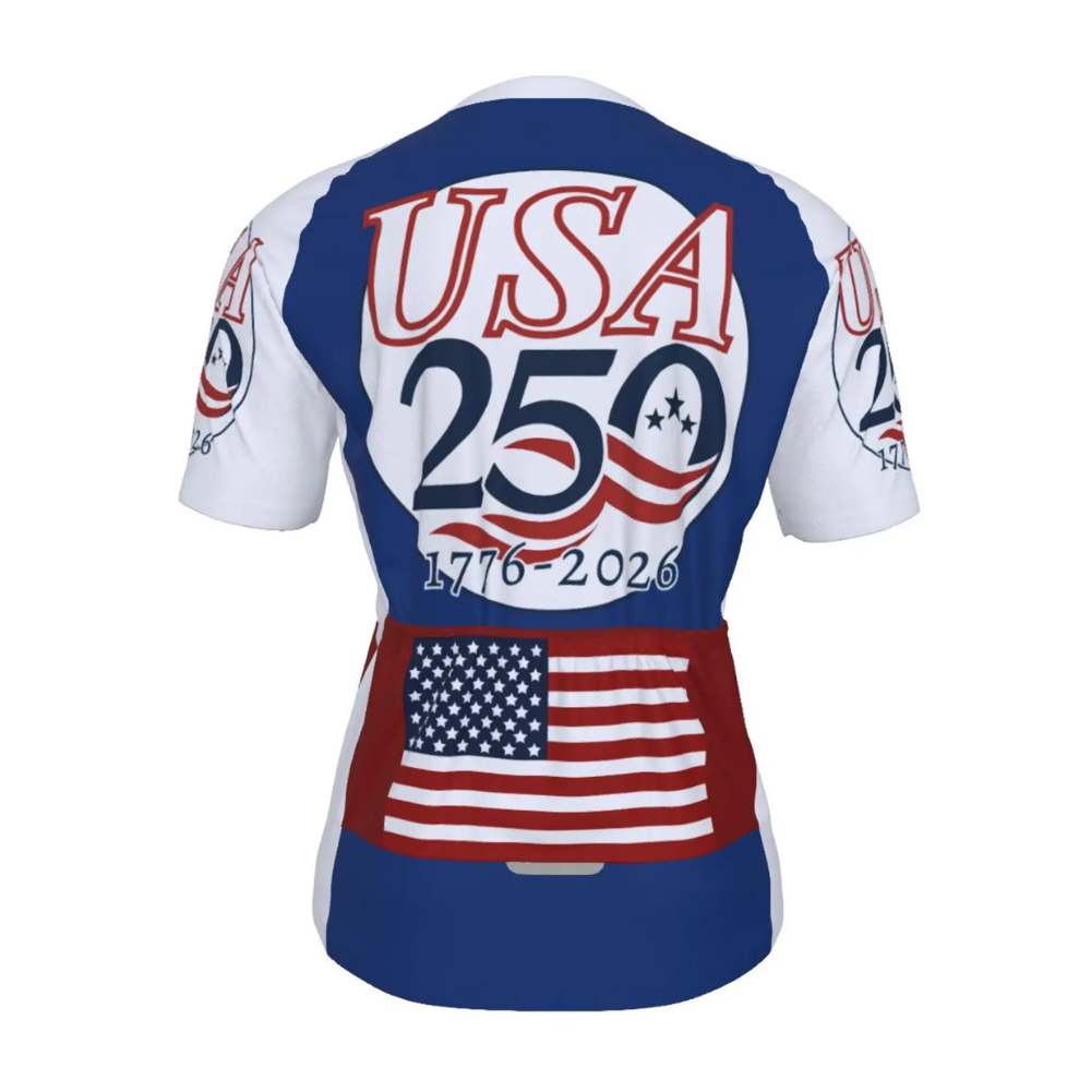 USA 250th Anniversary 1776-2026 Cycling Short Sleeve Jersey For Men, 4th Of July Cycling Jerseys CE0058
