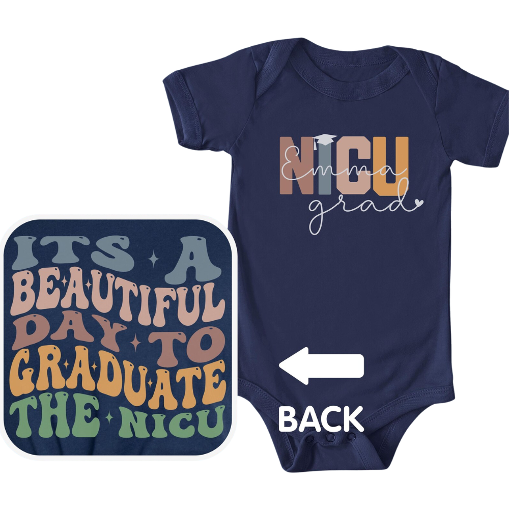 It's A Beautiful Day To Graduate The Nicu Custom NICU Matching Family T Shirt, Personalized NICU Graduate Family Shirt ET1151