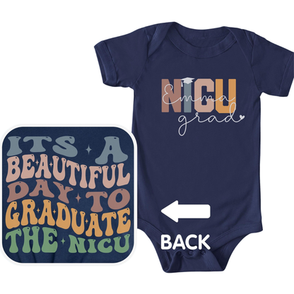 It's A Beautiful Day To Graduate The Nicu Custom NICU Matching Family T Shirt, Personalized NICU Graduate Family Shirt ET1151
