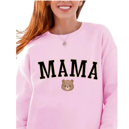 Bear Papa Mama Baby Family Matching Sweatshirt, Personalized Family Bear Sweatshirts ET1371