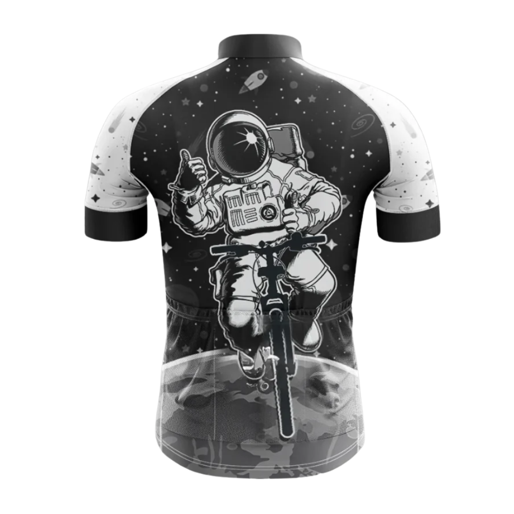 Outer Space Cycling Short Sleeve Jersey For Men, Space Lover Cycling Jersey CG0877
