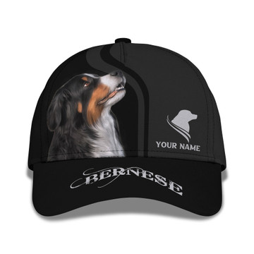 Bernese Mountain Lover Personalized Name Ball Cap CA0322