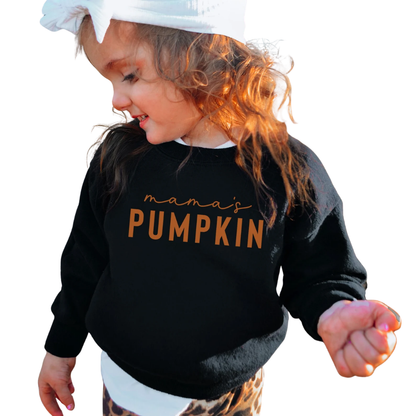 Mama And Mama's Pumpkin Sweatshirt, Matching Thanksgiving Sweatshirt Mommy And Mini ET1559