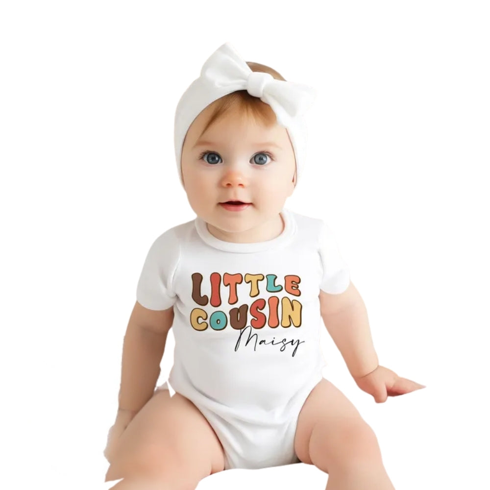 Big Cousin Middle Cousin Little Cousin Custom Name Matching Cousin T Shirts, Custom Cousin Matching Shirts For Family ET0786