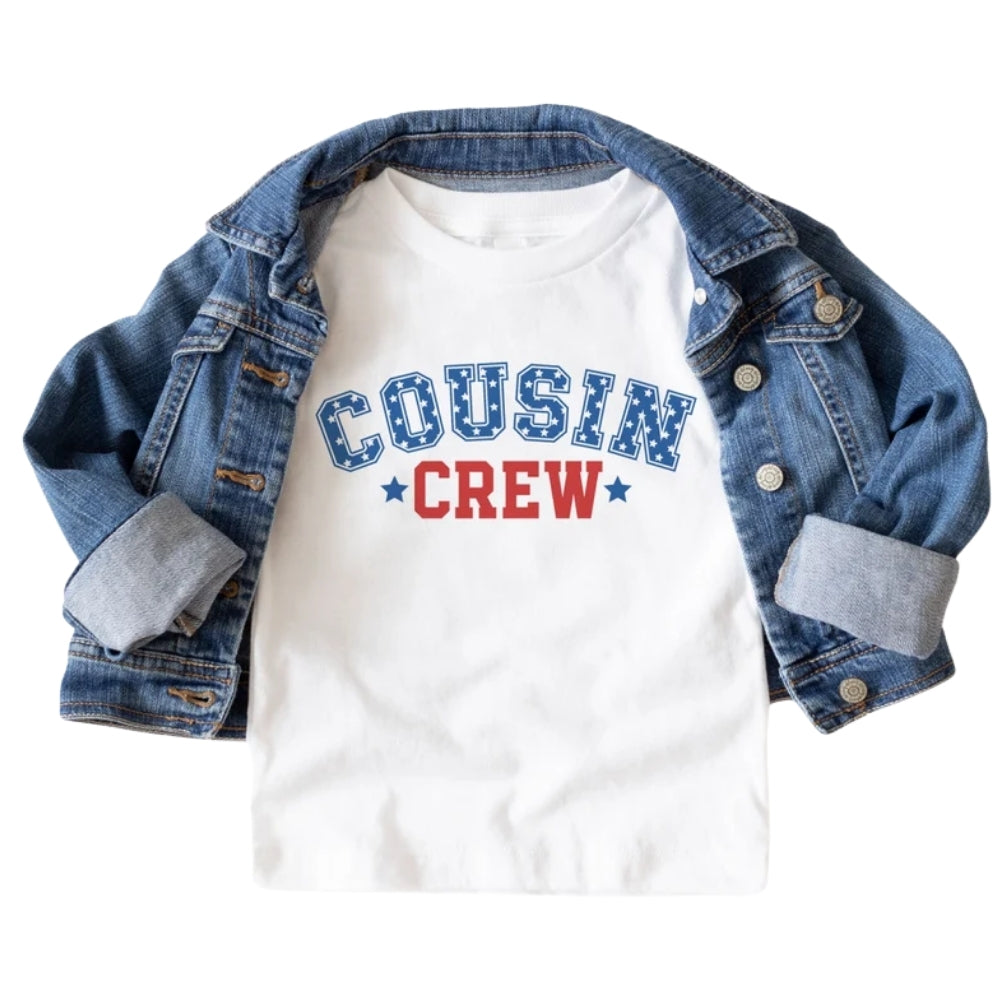 Cousin Crew Patriotic 4th Of July Matching T Shirt, Fourth Of July Cousin Matching Shirts ET0787