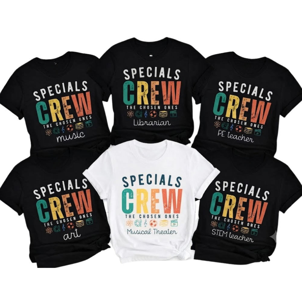 Specials Crew The Chosen Ones Teach Matching T Shirt, Custom Teacher Matching Shirts ET1052