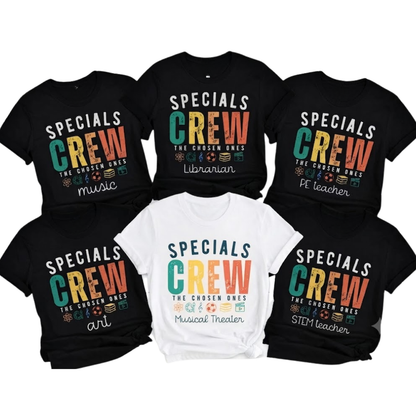 Specials Crew The Chosen Ones Teach Matching T Shirt, Custom Teacher Matching Shirts ET1052