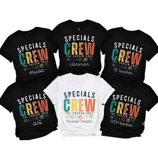 Specials Crew The Chosen Ones Teach Matching T Shirt, Custom Teacher Matching Shirts ET1052